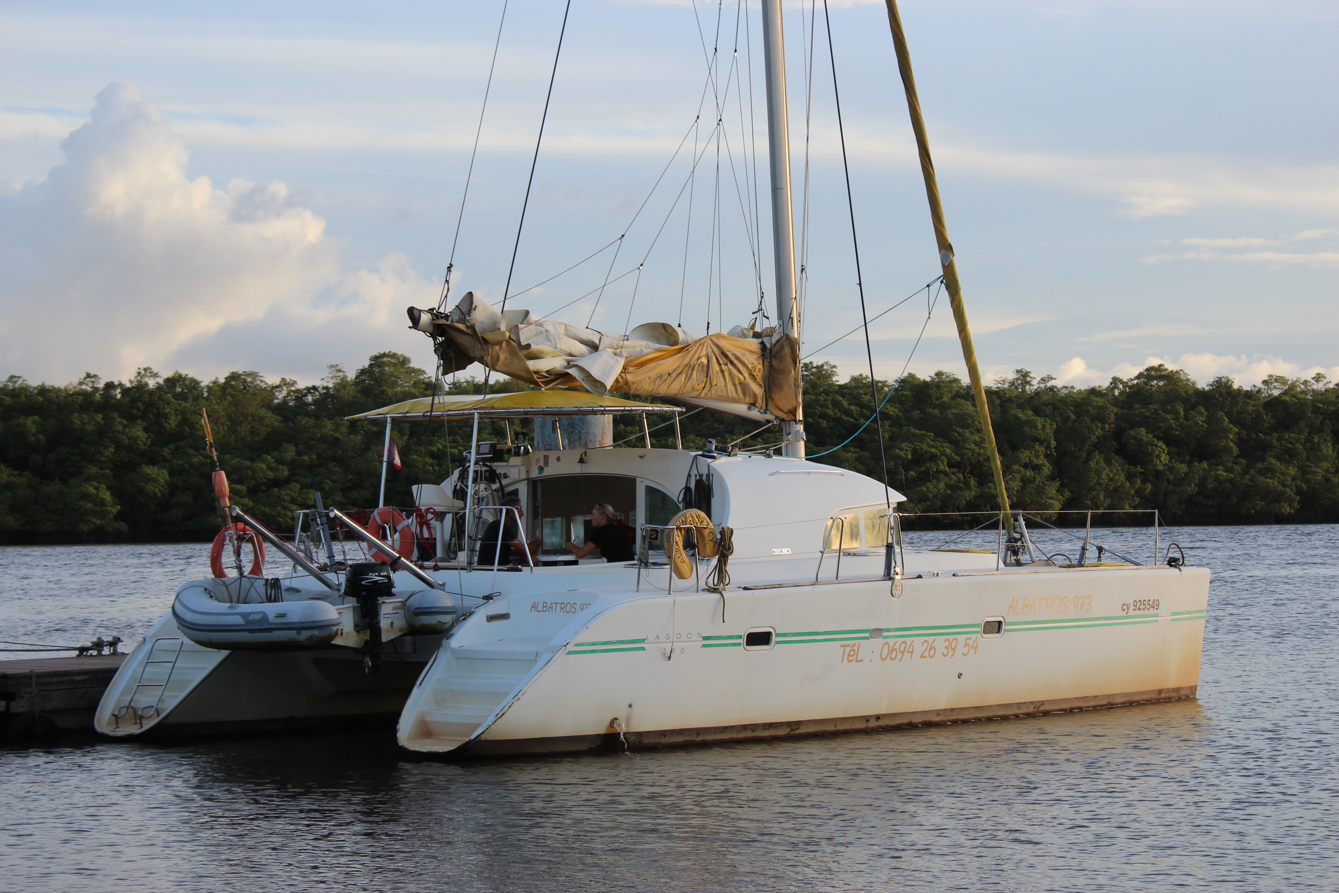 Catamaran Albatros à Kourou